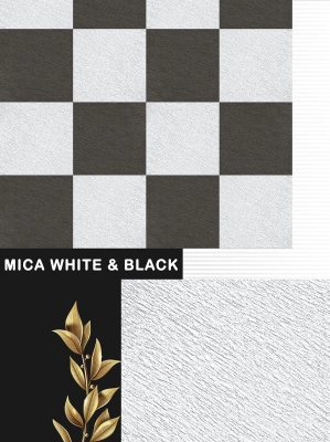 Mica White And Black