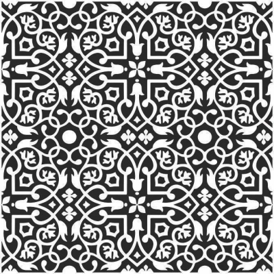 Rangoli Black