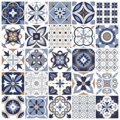 Rangoli Blue