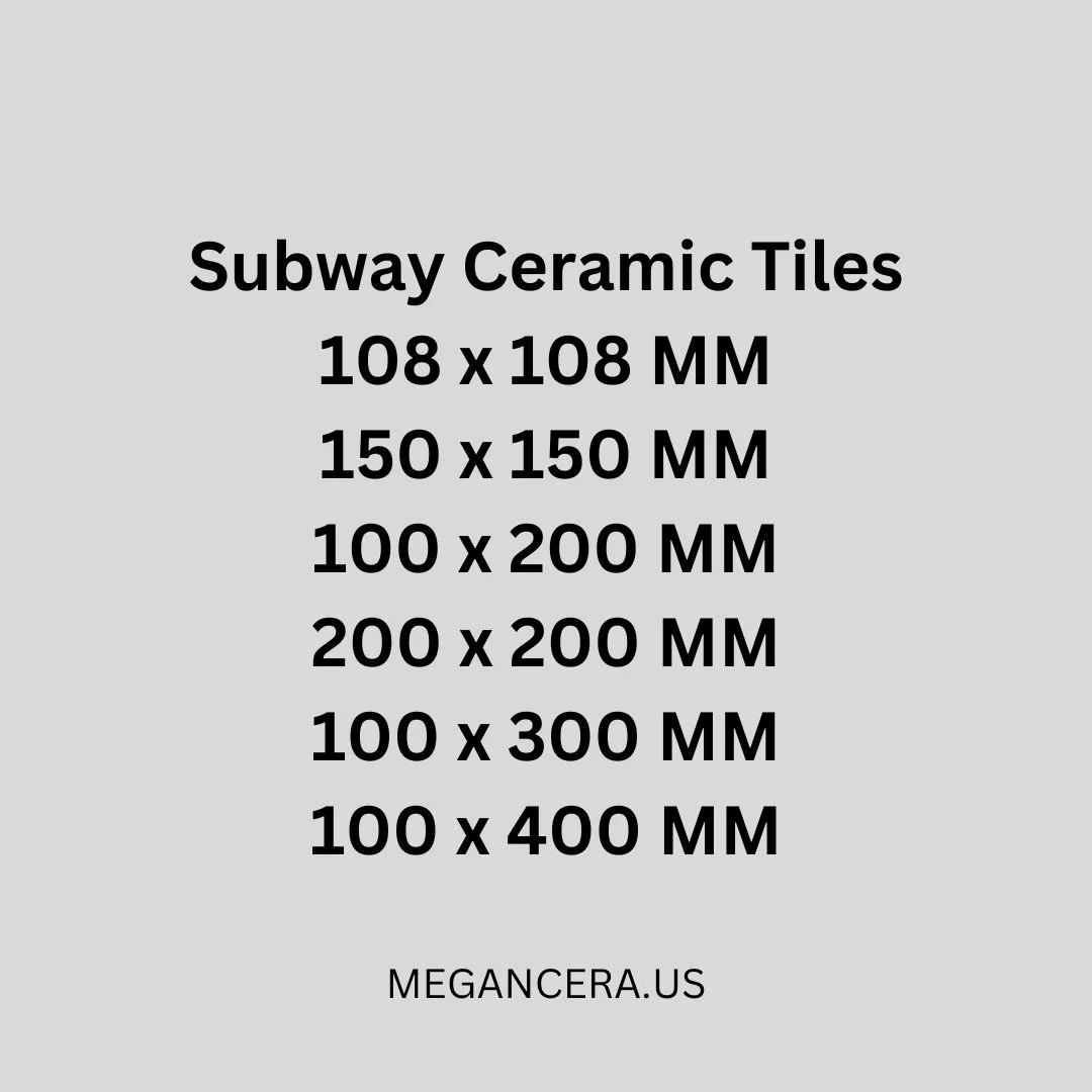 Subway Ceramic Tiles