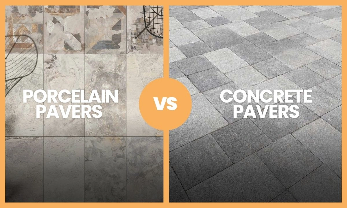 Porcelain Pavers vs. Other Outdoor Materials